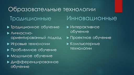 Особенности преподавания с использованием новых технологий